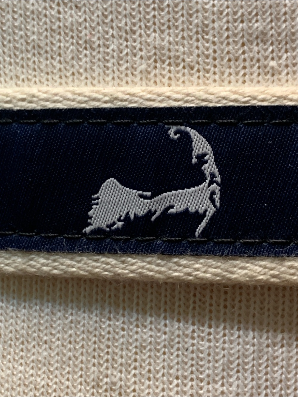 MASSACHUSETTS CAPE COD MARTHAS VINEYARD NANTUCKET RIBBON CANVAS LEATHER BELT